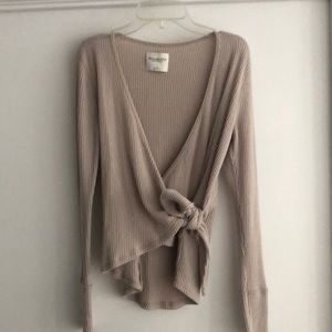 Abercrombie & Fitch Soft Wrap Sweater